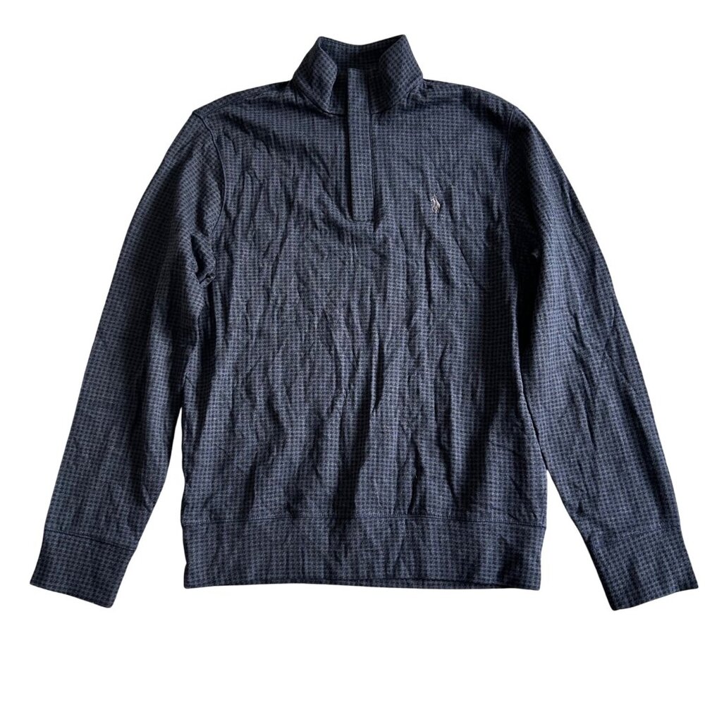 NWT Polo Ralph Lauren Men's Sz Small Quarter-Zip Pullover Navy Blue
